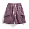 Temporada de esportes! Shorts respiráveis, de secagem rápida e repelentes à água para uso externo para casais, versáteis, modernos, shorts casuais para corrida