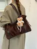 Bolsa de Hombro Dulce Estilo Coreano para Mujer 2026 Otoño Nueva Llegada Gran Capacidad Moda Versátil Femenina para el Trabajo