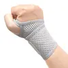 Protetor de Pulso Respirável Suporte de Pulso de Mão Ajustável Fitness Yoga Badminton Faixa Elástica Suporte de Pulso de Mão para Esportes