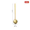 Cuchara Redonda de Acero Inoxidable Cuchara para Nido de Pájaro Hongo Blanco Cuchara para Miel Postre Recuerdo de Boda Cuchara para Café Cuchara para Revolver con Logotipo Impreso