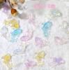 Aurora Color Mágico Delfín Joyería para Uñas Estereolita Hielo Resina Pez Dorado Pequeño Buena Suerte Koi Uña diy