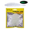 Cross-border 20 6CM Luya isca macia anti-fio isca de cauda de agulha flutuante isca de cauda de água minhoca isca macia isca biônica isca falsa