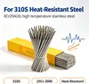 A402 (E310-16) Electrodo de Soldadura de Acero Inoxidable, Varilla Recubierta de Titanio-Calcio para Acero Inoxidable de Alta Temperatura