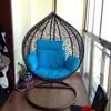 Cadeira de Balanço Suspensa Ninho de Pássaro em Ferro Forjado, Cadeira Suspensa de Rattan, Balanço Cesta Suspensa, Varanda Interna Externa Novo Modelo Cadeira de Balanço Preguiçosa para Lounge