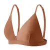 Conjunto de Calcinhas Íntimas Zhanrun Cross-Border Br01 Ds02 Feminino Sem Costura Sem Aro Respirável com Bojo Triângulo