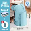 Balde para escalda-pés para uso doméstico, dobrável e portátil, adequado para viagens, com função de aquecimento e vaporização para os pés, e design espessado e isolado