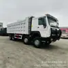 Exportado para a China Sinotruk Group Howo Caminhão Basculante 8*4 Howo Usado Caminhão Basculante 375 Cavalos de Potência