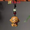 Sândalo Dourado Nova Versão dos Doze Signos do Zodíaco Pingente para Celular Pingente de Madeira para Bolsa Chaveiro Argola Lembrancinha