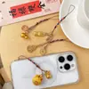 Item cultural e criativo moderno estilo chinês tradicional: Pixiu banhado a ouro, bolsa da sorte, cabaça, alça de celular, chaveiro de bolsa, alça pendente fofa