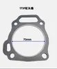 Generador de gasolina bomba de agua Accesorios para motocultor junta de culata 168/170/188/190F2kw3kw5kw junta de culata