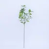 Verdura para Casamento Grama Aspargo, Grama Bigode de Dragão, Galhos Longos com Botões de Salgueiro, Flores Artificiais, Decoração de Casamento Estilo Floresta Branco e Verde, Arranjo de Flores de Fundo