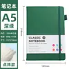 Caderno Caderno Impressão Personalizada Logo Simples Criativo Alto Valor A6 Couro Rígido Bloco de Notas A5 Capa Dura Alça Rt