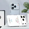 Ventas Directas Pinjun Funda para Teléfono Móvil de TPU de 1.5 mm de Grosor Adecuada para Apple Iphone17Pro Funda Protectora Transparente Suave