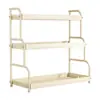 Estante Multifuncional de Cocina Transfronterizo Estante de Almacenamiento para Condimentos en Encimera Estante para Tabla de Cortar Estante de Almacenamiento Multicapa para Cocina