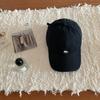 2025 Nuevo Corea del Sur Nicho Bordado Zorro Gorra de Béisbol para Hombre y Mujer Ala Ancha Rostro Gorra Pequeña de Copa Suave Trendy