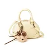 Bolso de Mano Simple y de Alta Gama Estilo Nuevo para Mujer Primavera 2026 Cuero Vintage con Cera de Aceite Bolso Bowling Elegante Bolso Cruzado