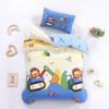Colcha de jardim de infância Capa de colcha de três peças Algodão puro Lençol de cama infantil para bebê Colcha Capa de núcleo Nap Cama de cama