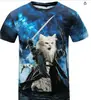 Camiseta Casual Creativa de Manga Corta para Hombre 2026, Exclusiva de Moda para Comercio Exterior de Hombres, Disponible para Dropshipping