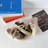 Zapatillas de estudiante de cuero Aidemeng para mujer 2023 nuevo otoño e invierno ins populares combinan con todo zapatos de papá casuales deportivos