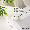 Estilo Japonés Simple Cerámica Inserto de Incienso Accesorios Sándalo y Árbol de Oud Soporte de Incienso Bolsillo de Incienso Mini Portátil Base de Inserto de Incienso de Línea