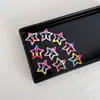 Y2k ~ lindo clip BB para niños color estrella de cinco puntas pinza para el pelo pinza para mechones rotos pinza para flequillo de bebé pinza lateral joyería