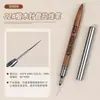 Pluma Liner de Tubo de Aguja para Uñas, Pincel de Pintura, Plumas Liner Largas y Cortas para Delinear y Sombreado, Pluma Especializada para Fototerapia, Liner de Precisión Ultra Fino