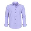 Camisas para Hombre Tallas Grandes Estilo Europeo y Americano Jiachuan, Talla Extra Grande y Corte Holgado, Camisas Ligeras de Negocios, Manga Larga para Hombre, Ropa para Hombre Tallas Grandes de 300 kg