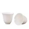 Porcelana de Jade Blanco Dehua Taza Pequeña de Té Kung Fu Taza de Cata de Té tamaño pequeño Taza Aromática Juego de Té Kung Fu Taza de Invitado Taza de Té para el Hogar