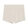 Primavera y Verano sensación sedosa nude delicado modal liso tiro medio básicos pantalones de seguridad leggings cortos anti-exposición