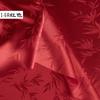 Satén de seda de ácido acético pequeño jacquard de hoja de bambú tejido base sedoso aplomado vestido camisa falda tela de diseñador de ropa