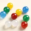 Contas de Ágata Natural Meio Furo Contas Soltas Ágata Vermelha Contas Sem Furo Contas Redondas Acessórios para Joias DIY Atacado Contas Semi-Acabadas