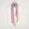 Bufanda Larga Floral Pequeña Estilo Nuevo Francés para Mujer Primavera y Verano Ligera Bufanda Qiaoqi Decoración de Cinturón Bufanda Exterior Casual