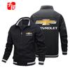 Chaqueta con Estampado de Logo de Coche para Hombre de Comercio Exterior Europeo y Americano Chaqueta de Aviador Urbana Chaqueta Azul para Hombre Nieve Fo Logo Personalizado