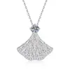 Collar de Vestido de Princesa Plata S925 Lujoso de Gama Alta Regalo de Cumpleaños Cadena Versátil para Clavícula que No se Desvanece