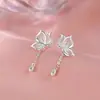 Pendientes de Mariposa Calados Estilo Nuevo Coreano para Mujer Pendientes de Diseño de Borla Nicho Estilo Chino Lujo Accesible Pendientes Elegantes de Gama Alta
