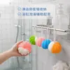 Esponja de baño de calabaza bicolor, tamaño grande, ultrasuave, crea una espuma rica para una exfoliación y un baño a fondo, viene con un cordón para colgar