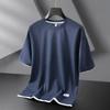 Camiseta Japonesa Transpirable de Verano para Hombre Camiseta Pesada 2023 Manga Corta Nueva Media Manga Casual Waffles Liquidación
