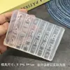 Molde para Manicure Urso e Coelho Desenho Animado Altamente Transparente Novo 3D Estéreo Unha Laço Joia Silicone Abrasivo DIY
