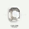 Especial para Uñas Joyería de Diamante con Forma Especial Fondo Puntiagudo Simple de Alta Calidad Transparente Negro Gris Fondo Vacío Azúcar de Roca Cuadrado Hacha Diamante Al Por Mayor