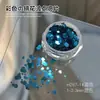 Lantejoulas Redondas para Nail Art Mosaico Decorações Coloridas Primavera e Verão Tamanhos Mistos Lantejoulas de Bolinhas Adesivos de Unha DIY Acessórios
