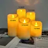 Vela Falsa de Simulação LED Lâmpada de Vela Eletrônica Expressão Romântica de Casamento Palco Música Decoração Script Kill Lead Poste de Rua