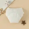 Calça de Treinamento para Bebê Fralda Impermeável à Prova de Vazamentos Respirável Lavável Roupa Íntima Infantil Calça de Treinamento para o Banheiro