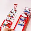 Yuemu 102819 Original Sanrio Família Hello Kitty PVC Porta Cartão de Armazenamento Porta Cartão Pingente Polaroid Estudante