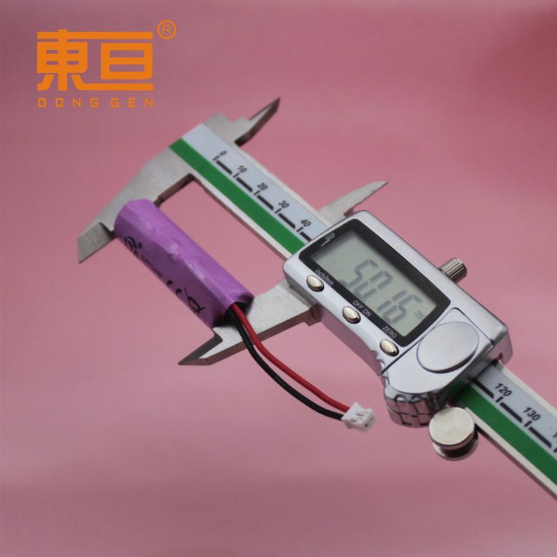 14500-500MAH-3.7V6A保护-PH2.0正6.