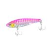 Dente de dragão vib lure lantejoulas chapa de ferro metal VIB sangue gancho longe fundido mar pesca mar de água doce Poleiro preto