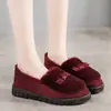 Novedad Otoño/Invierno 2025 Mocasines para Estudiantes Mujeres, Calzado para Exteriores, Forro Polar, Engrosados, Antideslizantes, Suela Blanda, Zapatos de Algodón Peludos, Zapatos sin Cordones