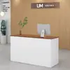 Mostrador de caja tienda de conveniencia tienda de ropa salón de belleza empresa mostrador de bar pequeño escritorio de recepción simple moderno