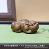 Sândalo Natural Atraindo Riqueza Pixiu Escultura Pixiu Pingente com Furo para Passar Pulseira de Brincadeiras Culturais Weaving Pingente Acessórios