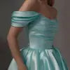 Vestido Curto de Coquetel Europeu e Americano Assimetria, Vestido de Festa de Aniversário à Noite, Vestido de Banquete para Socialites, Vestido Usável no Dia a Dia