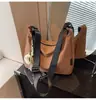 Bolsa de Ombro Lona Transfronteiriça Formato Dumpling Feminina Casual Grande Capacidade para Axila Diária Versátil para Trabalho Transversal